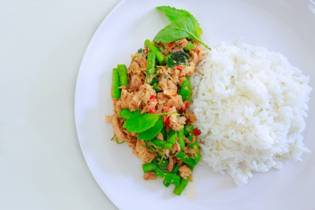 tonfisk med fried rice