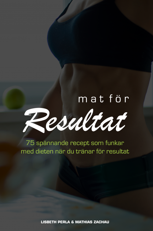 omslag till receptbok för fitness